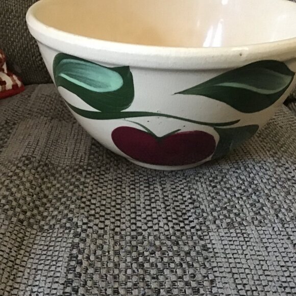 Vintage Watt #7 Bowl - Lange's Advertising - Iowa Advertising Bowl - Nice Bowl - Picture 6 of 8